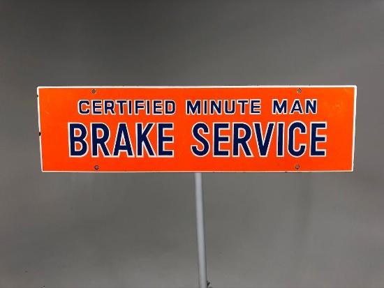 Union 76 Minute Man Brake Service Sign