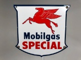 Mobil Special Gas Pump Plate