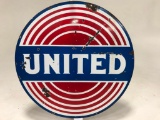 Rare United Gasoline Sign