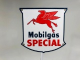 Mobilgas Special Pump Plate