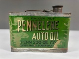 Pennelene Auto Oil 1/2 Gallon Can NOS