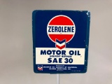 Standard Oil Zerolene Paddle Sign