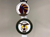 Mohammed Temple Auto Club & Totem Of The Eagle Badges