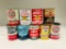 Lot of 9 various anti freeze cans Co oP Sinclair Mid Contitnent