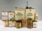 Lot of 12 various Mobil tins and box