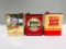 Lot of 3 Various foreign two litre oil cans Veedol Esso Shell