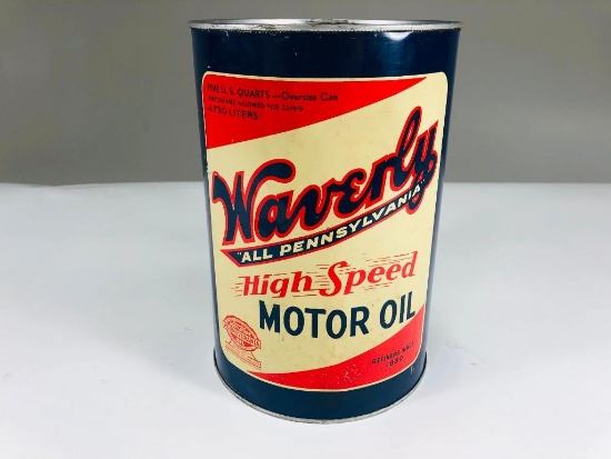 Waverly high speed 5 quart oil can