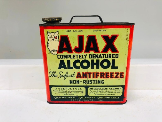 Ajax one gallon anti freeze graphic can