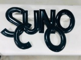 Sunoco Porcelain letters