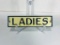 Ladies Rest Room Sign