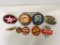 Lot Of Associated Oil Company Badges & Pins
