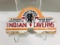 Graphic Indian Caverns license plate topper