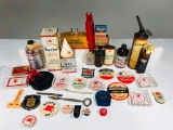 Large lot of various Mobil oil smalls and misc