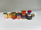 Lot of 15 wax and polishing cans
