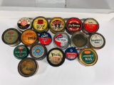 Lot of 17 various wax and polishing cans