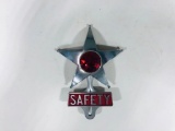 National Safety Devices Star Safety License Plate Topper