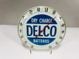 Dry Charge Delco Batteries Bubble Thermometer