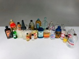 Lot Of Miscellaneous Oil & Polish Bottles