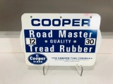 Cooper Road Master Quality Tread Rubber Sign