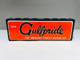 Gulfpride lighted plastic sign