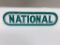 National Oil Company Sign