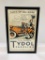 Tydol Gasoline New Traffic Framed Ad