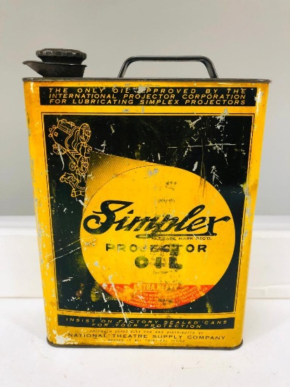 Early Simplex Projector Oil Can