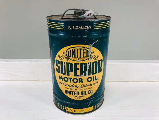 United Superior 2 Gallon Oil Can