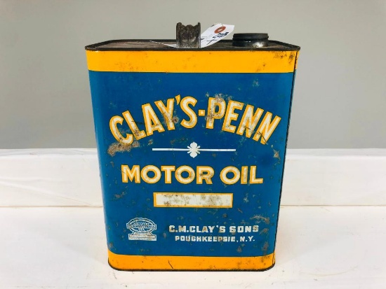 Clay's-Penn 2 Gallon Oil Can