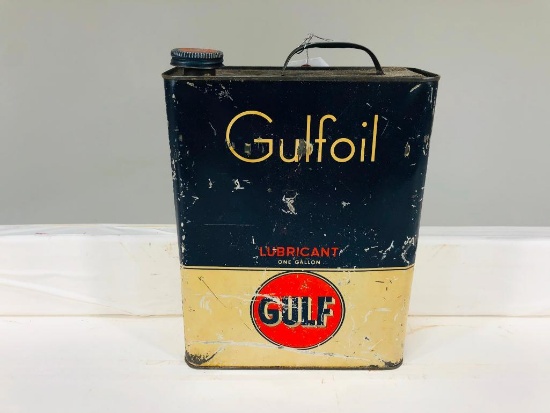 Gulf One Gallon Oil Can
