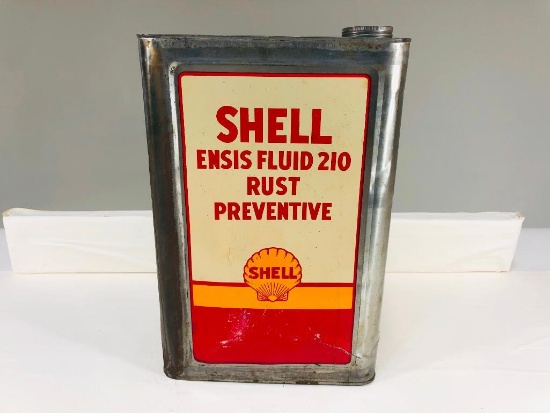 Shell 5 Gallon Can