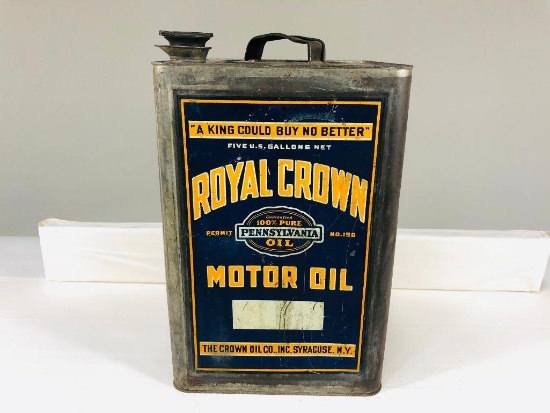 Royal Crown 5 Gallon Oil Can