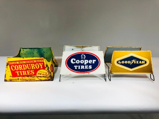 Lot Of 3 Various Tire Stands