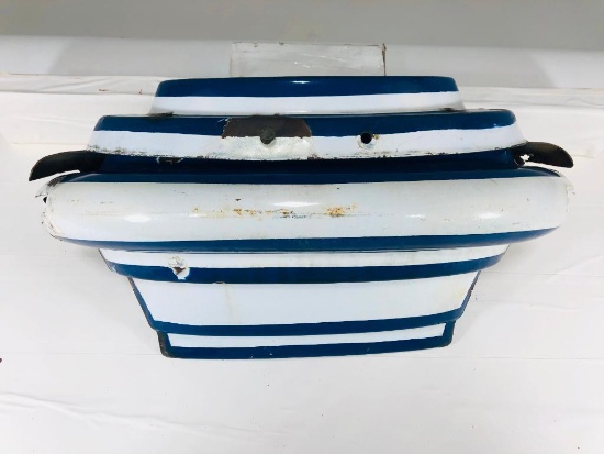 Complete Porcelain Standard Oil Pole Flame Base