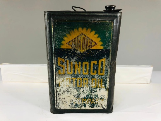 Early Sunoco 5 Gallon Oil Can