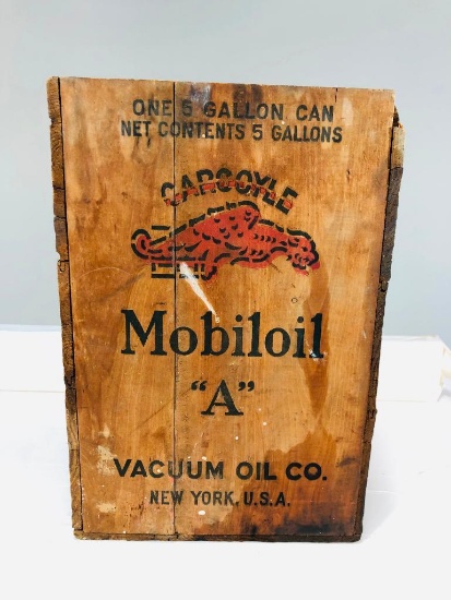 Mobil Gargoyle "A" Crate