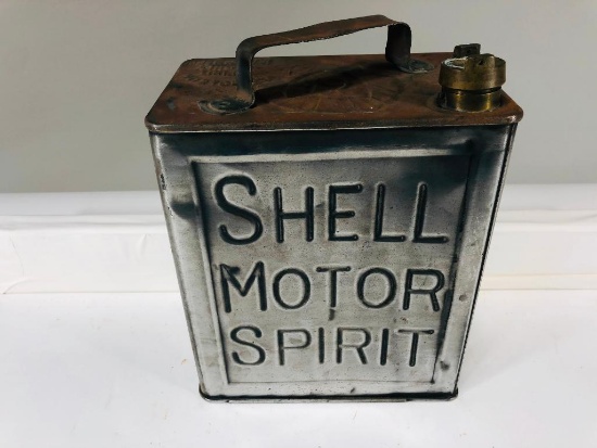 Shell Motor Spirit Oil Can