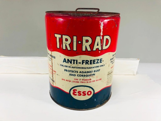 Esso 5 Gallon Anti freeze Can