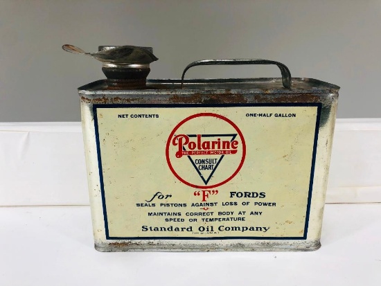 Standard Polarine "F" For Fords Oil Can