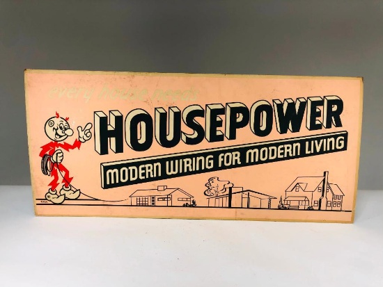 Early Reddi Kilowatt Sign