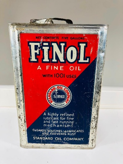 Early Standard Oil Finol Can