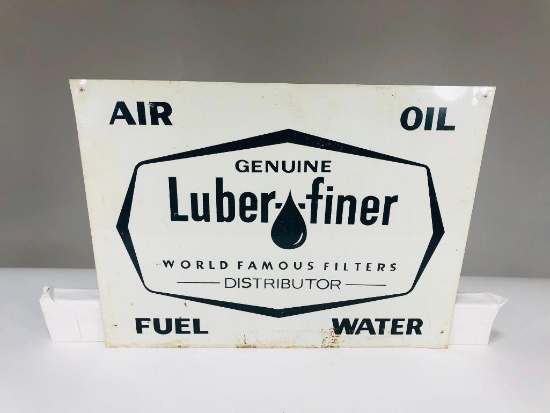 Luber-Finer Filters Sign