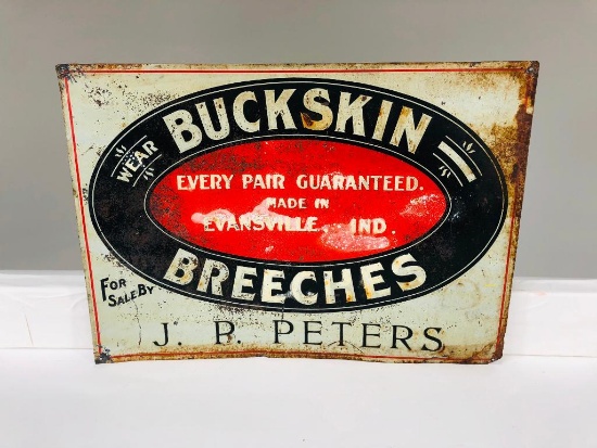 Buckskin Breeches Sign