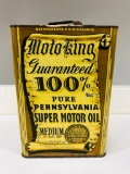 Moto-King Motor Oil Can