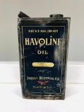 Early Havoline Oil Can
