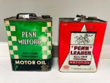 Pair Of Two Gallon Oil Cans