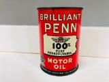 Brilliant Penn Johnson Quart Oil Can