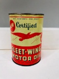Fleet-Wing Quart Oil Can
