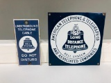 Lot Of Two Bell System Signs