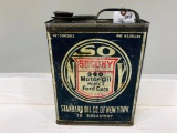 Socony 990 One Gallon Oil Can